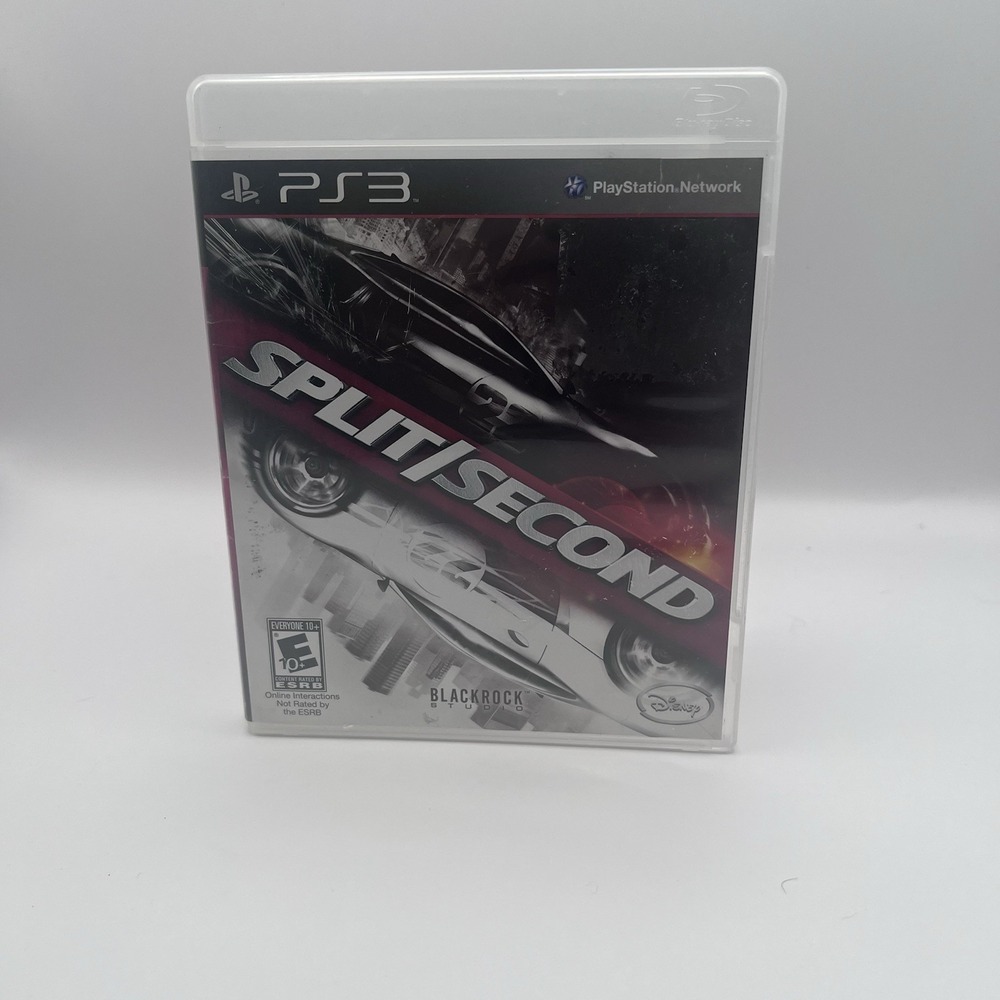Split/Second Sony PlayStation 3 PS3 2010 Racing Game Disney E10+